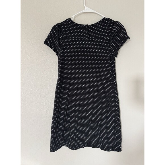 Anthropologie Maeve Classic Academia School Polkadot Classic Mini Shift Dress XS - Picture 2 of 6